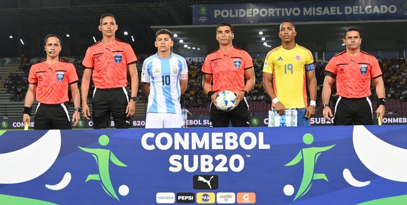 Argentina igualó 1-1 con Colombia en el Sudamericano Sub 20