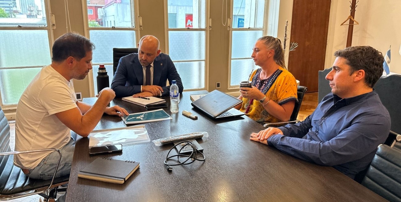 Distrito Verde: Simoniello presentó el proyecto al ministro de Desarrollo Productivo
