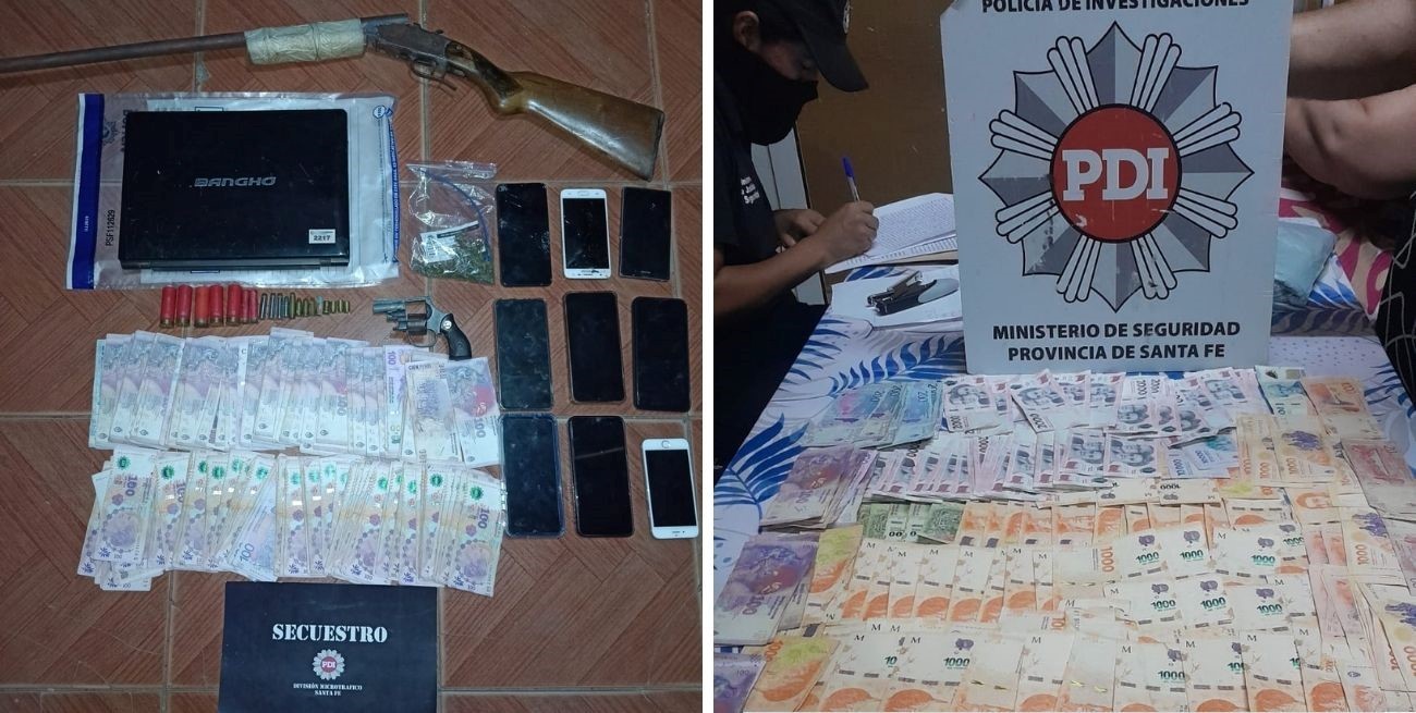 En San Jorge: cayó una banda de narcos integrada por tres hermanos y una mujer