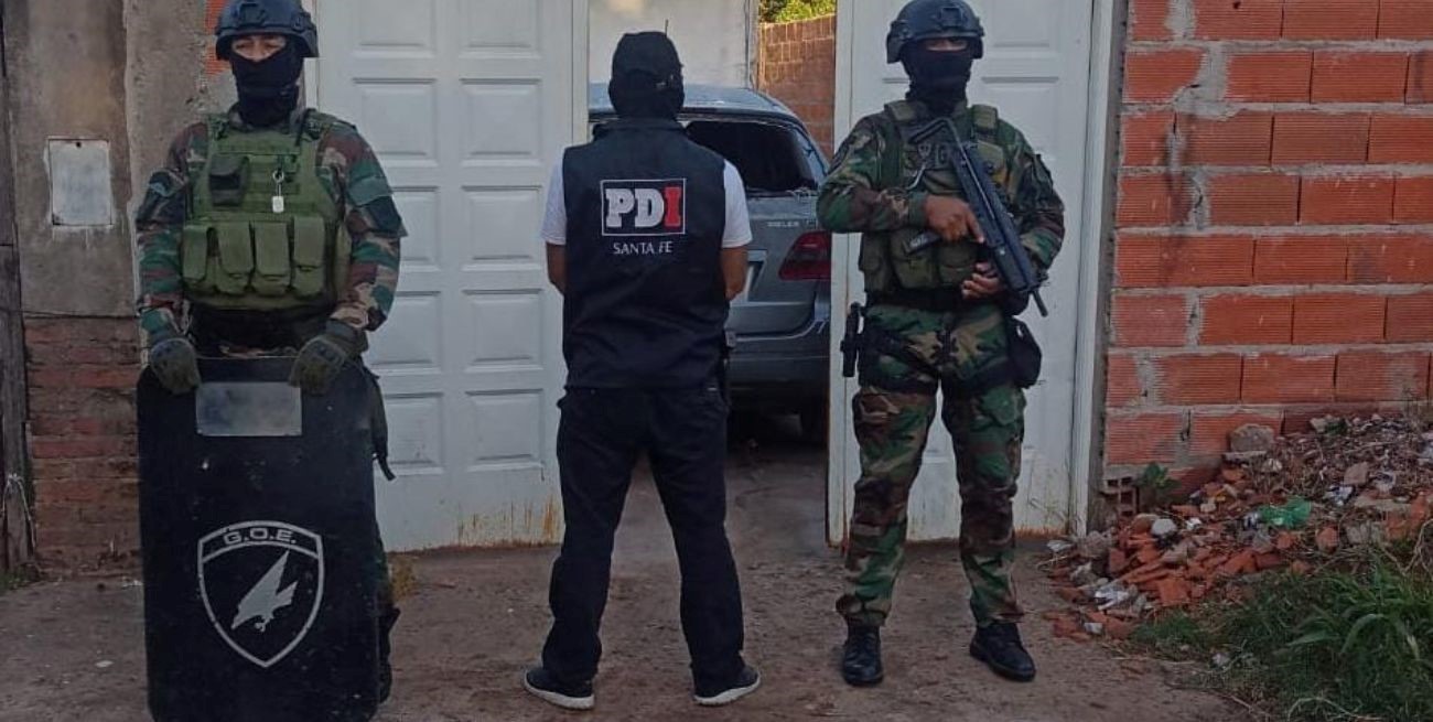 Estafa y microtráfico: allanamientos, secuestros y detenidos en Santa Fe
