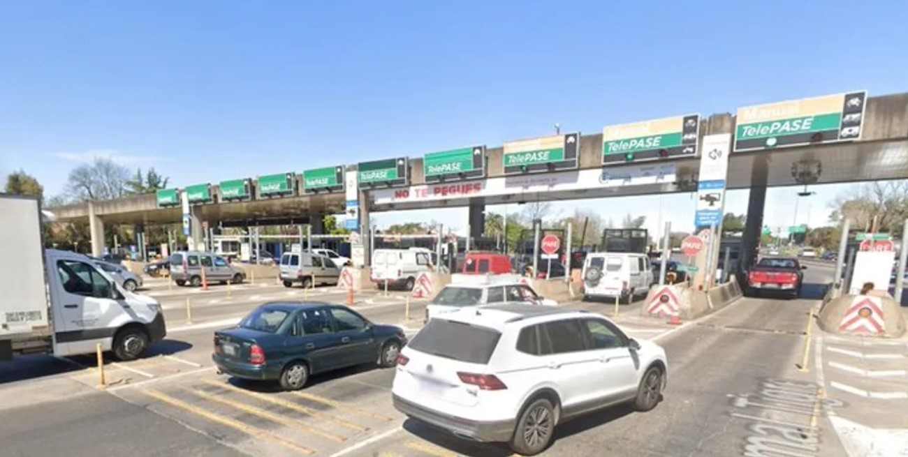 Murió un hombre tras chocar contra una cabina de peaje en Panamericana