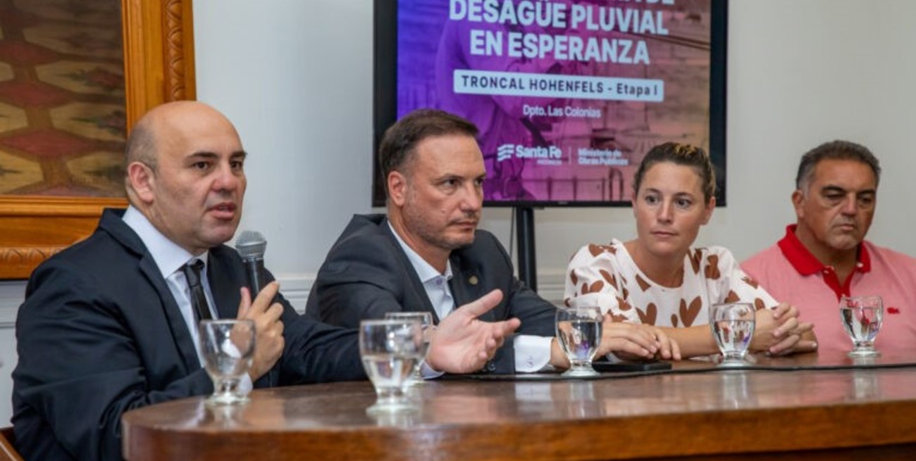 Tras 20 años de espera, licitaron obras del canal Hohenfels en Esperanza