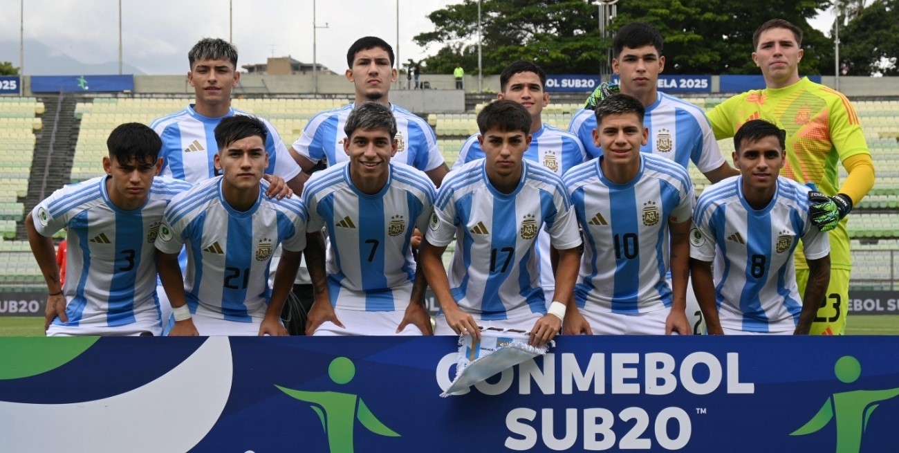 Argentina venció a Chile y arrancó con el pie derecho el hexagonal final del Sudamericano Sub 20