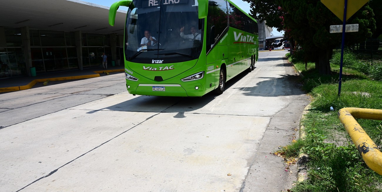 Culminó la reparación de la calle interna de la Terminal de Ómnibus de Santa Fe