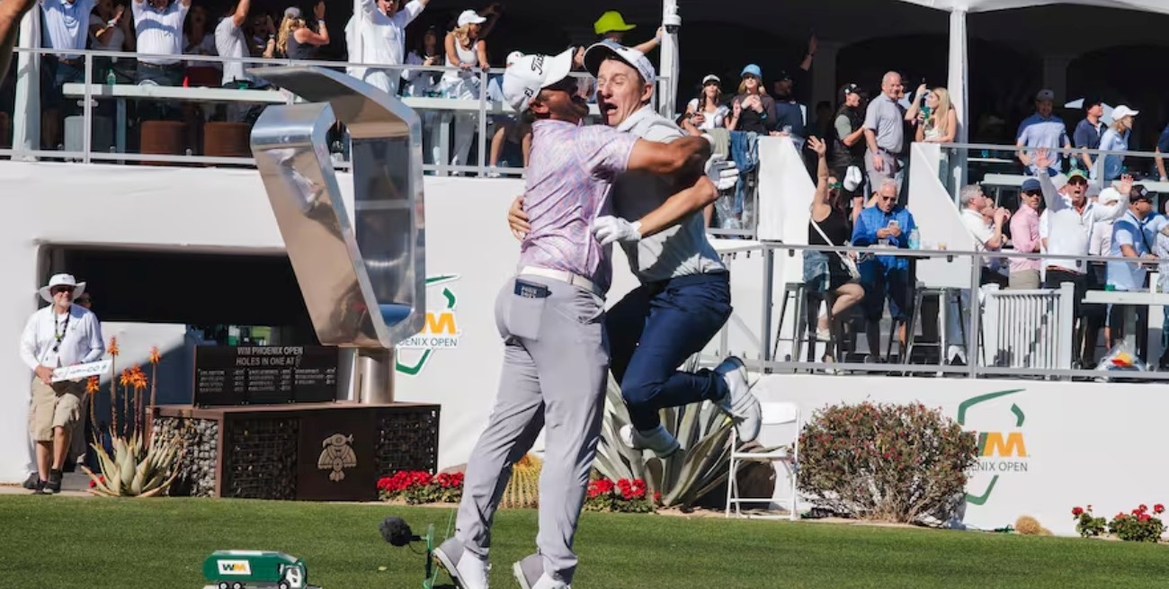 Así fue el hoyo en uno del golfista argentino Grillo en el PGA Tour