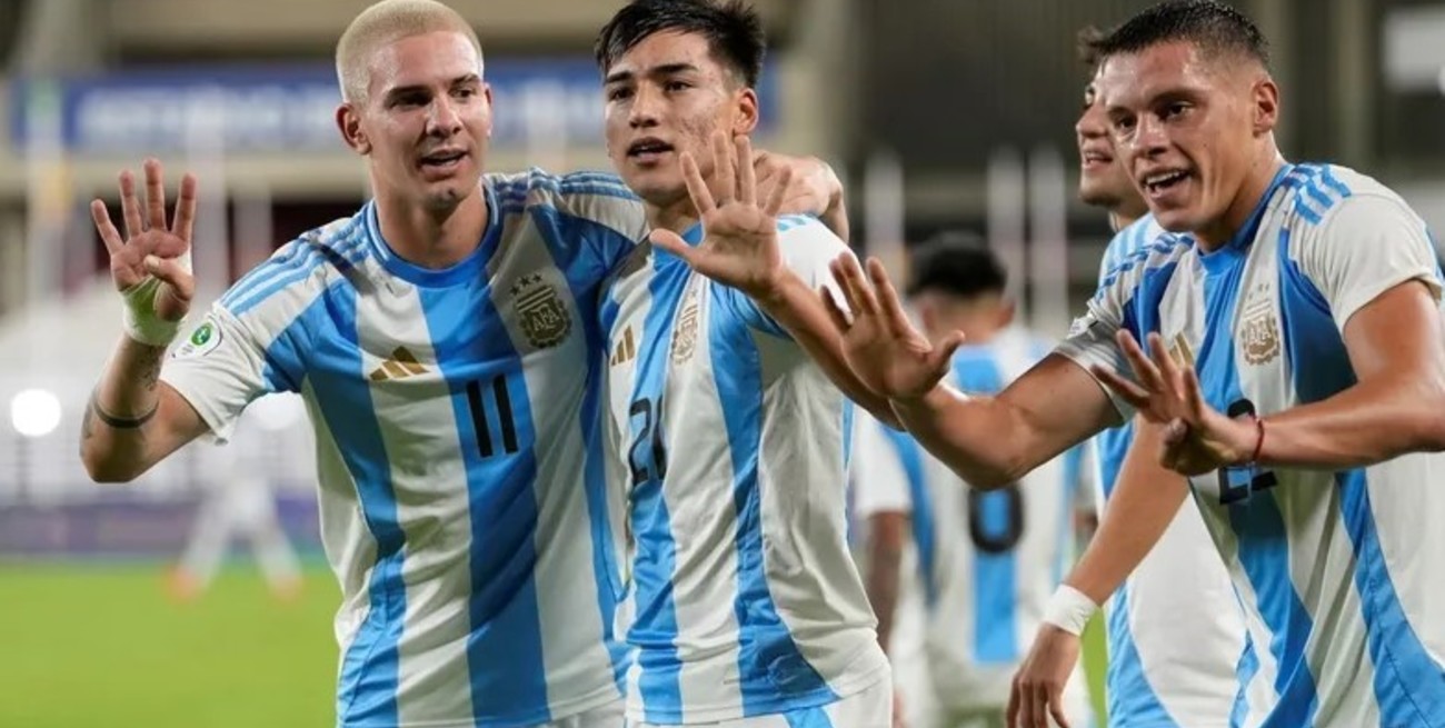Sudamericano Sub20: Argentina derrotó a Colombia y se metió al Mundial