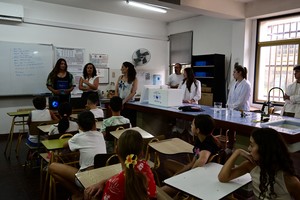 Este martes se lanzaron los talleres en la UTN en Santa Fe. Crédito: Flavio Raina