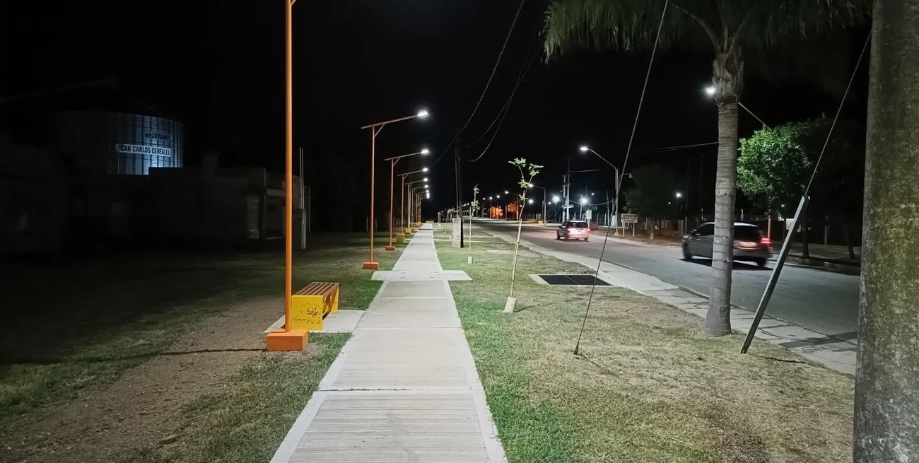 Habilitaron las obras de puesta en valor en el acceso a San Carlos Sud