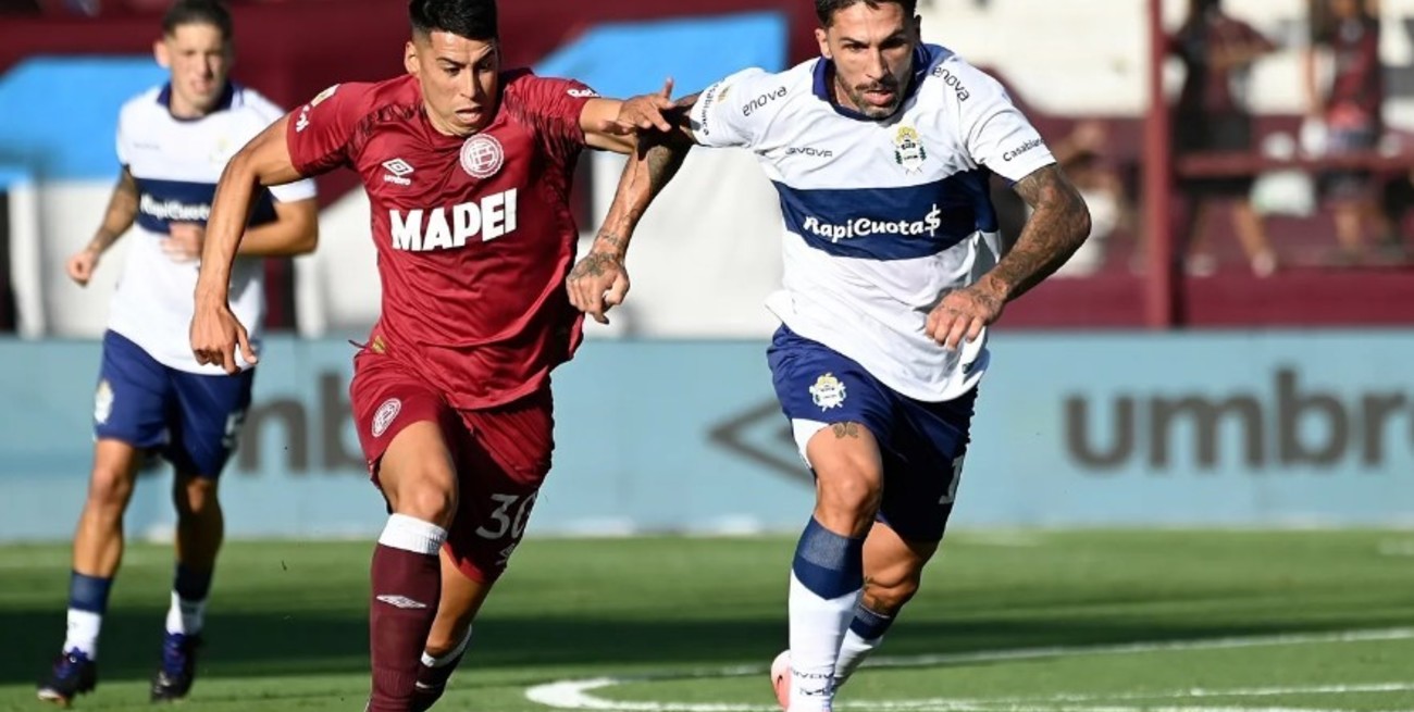 Gimnasia empató ante Lanús por el Torneo Apertura