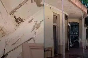 La Escuela Moreno de Paraná es uno de los edificios que presenta problemas de infraestructura.