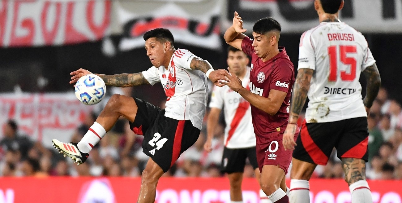 River logró el triunfo ante Lanús y se prende a lo alto de la tabla