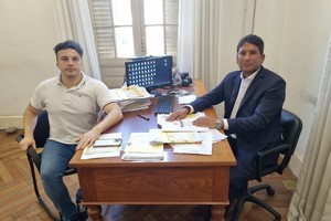 Carlos Clemente y Gabriel Vega. Gentileza.