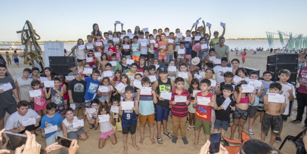 Las Colonias Digitales cerraron su ciclo de verano a puro sol, arena y río