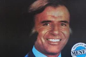 Carlos Saúl Menem (1930-2021) Es imposible no acordarse de él.