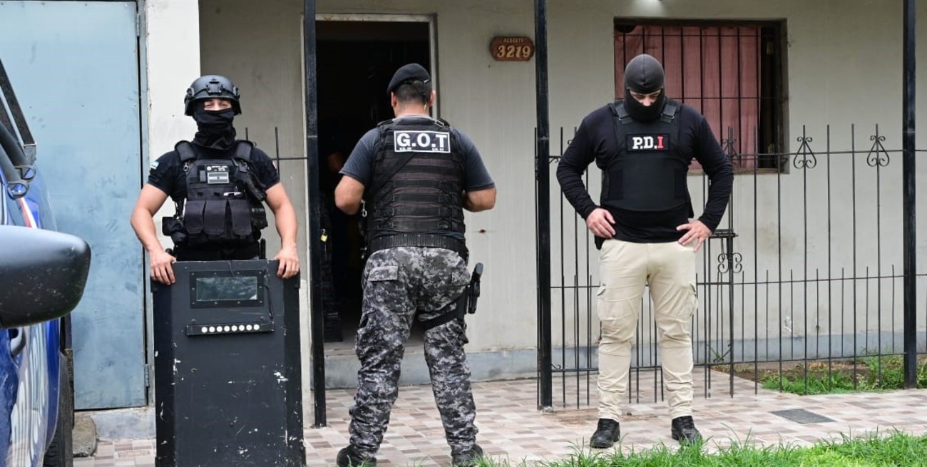 Allanamientos por un robo calificado en la zona norte de la ciudad de Santa Fe