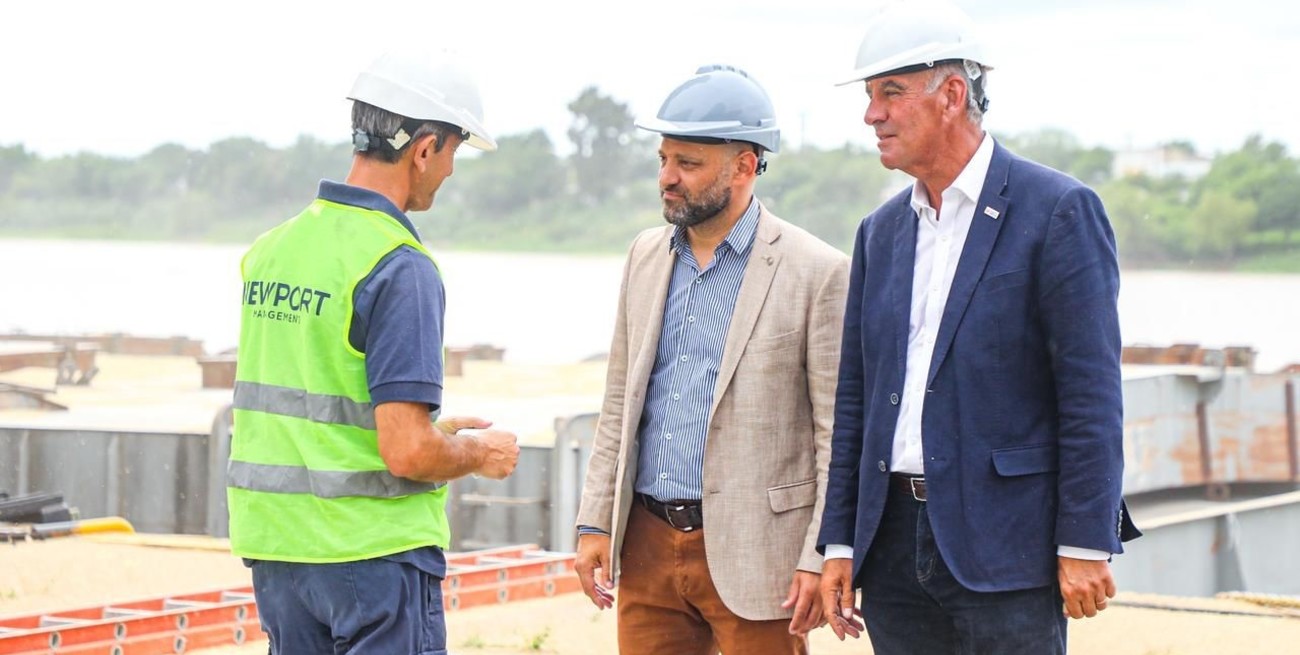 Embarcan 20.000 toneladas de trigo desde el Puerto de Santa Fe