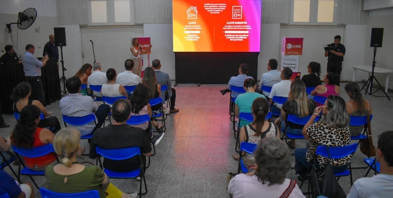 Presentaron en el norte santafesino el Programa Llave, que brinda soluciones a quienes alquilan