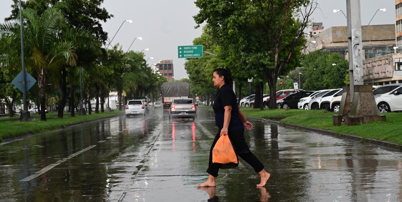 Cuánta agua cayó este viernes tras las lluvias en la ciudad de Santa Fe