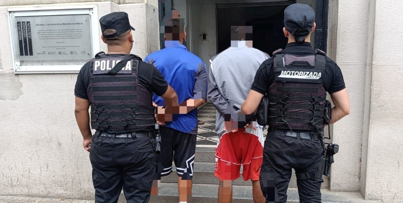 Dos detenidos por un violento asalto en la plaza de las palomas