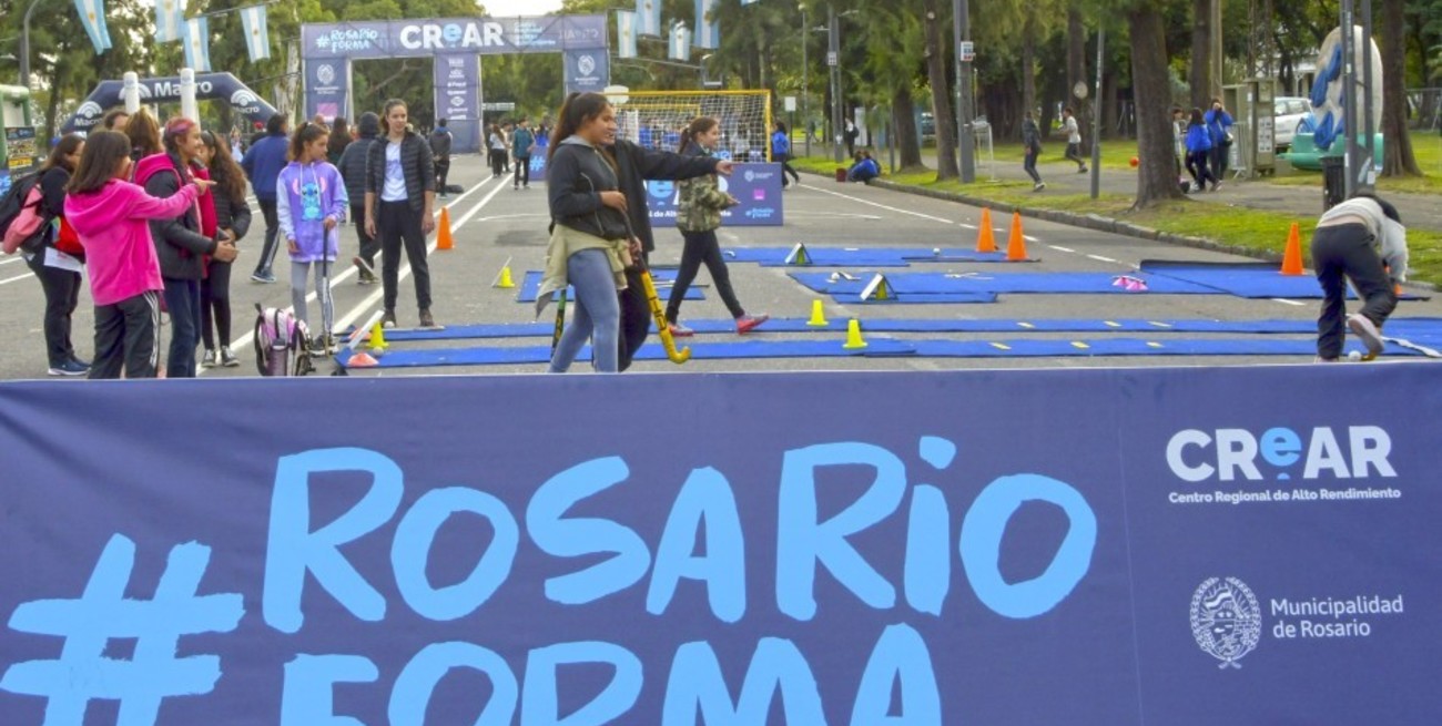 Juegos Crear 2025: El Parque de la Independencia de Rosario se transforma en arena de competencias