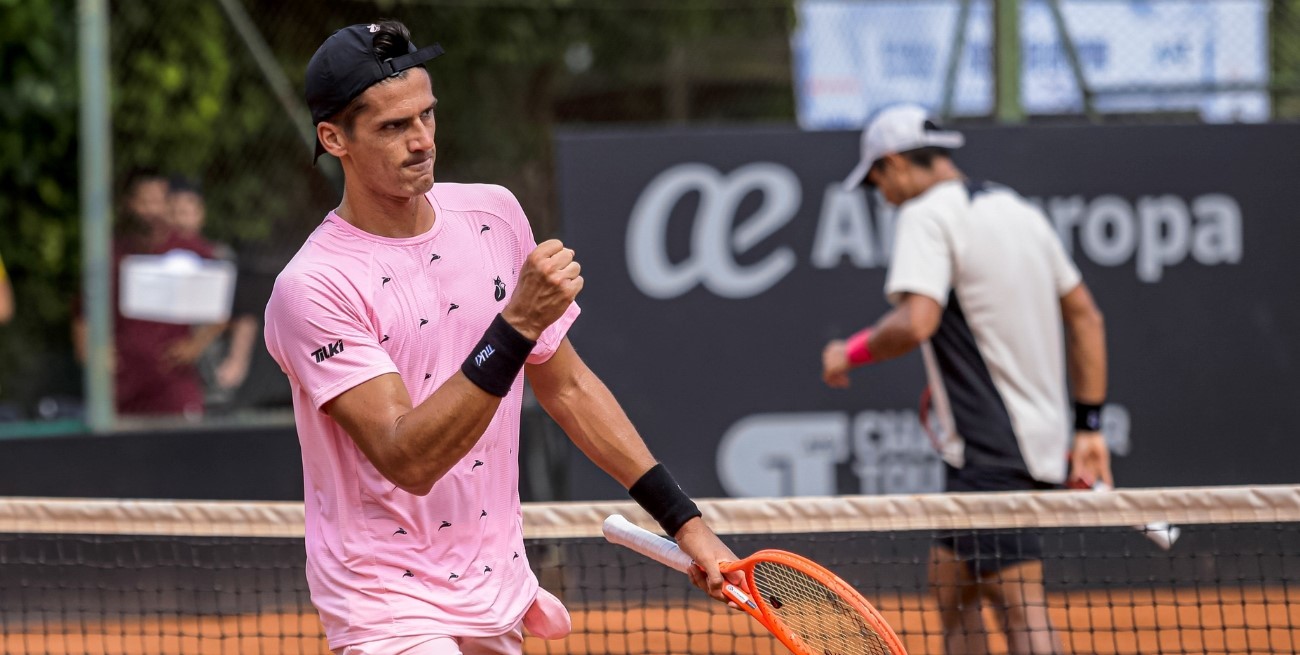 Federico Coria debutó con triunfo en el Challenger de Córdoba