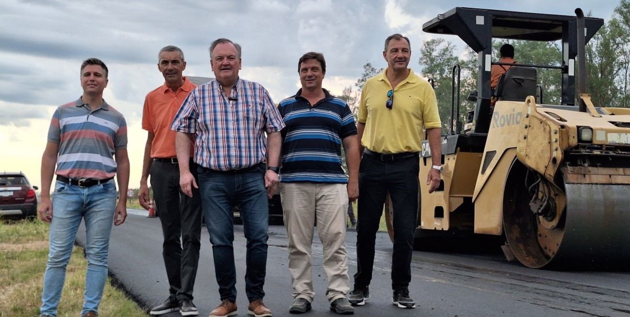 Michlig sobre la finalización de la pavimentación de la Ruta 39: "es un día histórico"