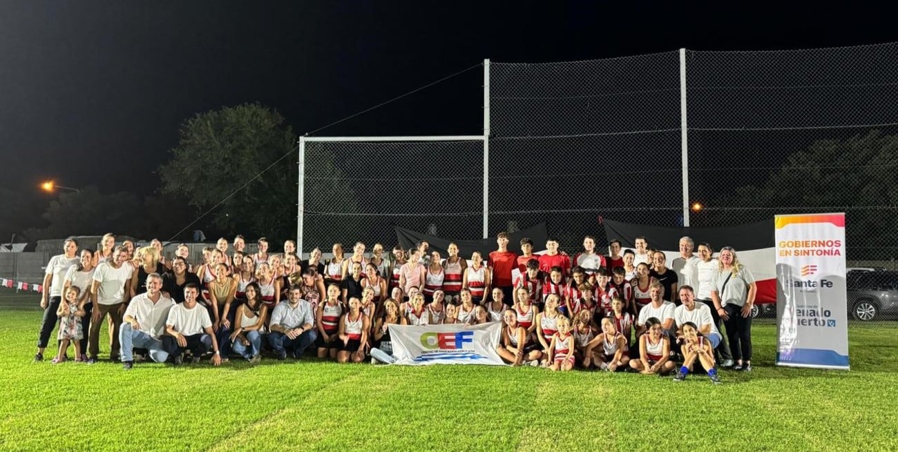 Galnares: "Venado Tuerto tendrá su segunda cancha de hockey de césped sintético en el CEF N° 54"