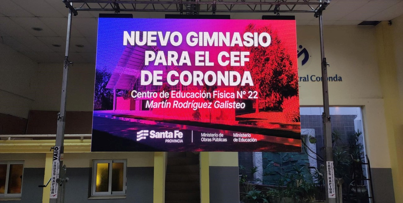 Se presentaron nueve ofertas para construir el gimnasio cubierto del Centro de Educación Física Nro. 22 de Coronda
