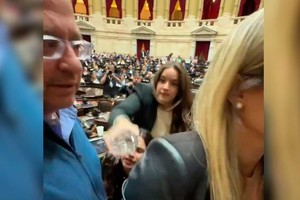 La repudiable actitud de la diputada santafesina en el Congreso.