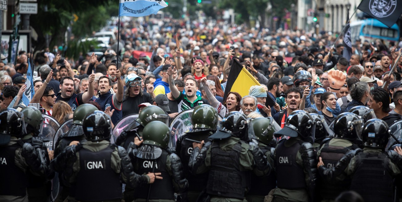 El Gobierno organiza un operativo de seguridad especial para la marcha de este miércoles al Congreso