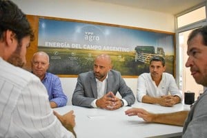 El ministro de Desarrollo santafesino, Gustavo Puccini, comandó reuniones importantes en el marco de Expoagro, donde la provincia tiene fuerte presencia.