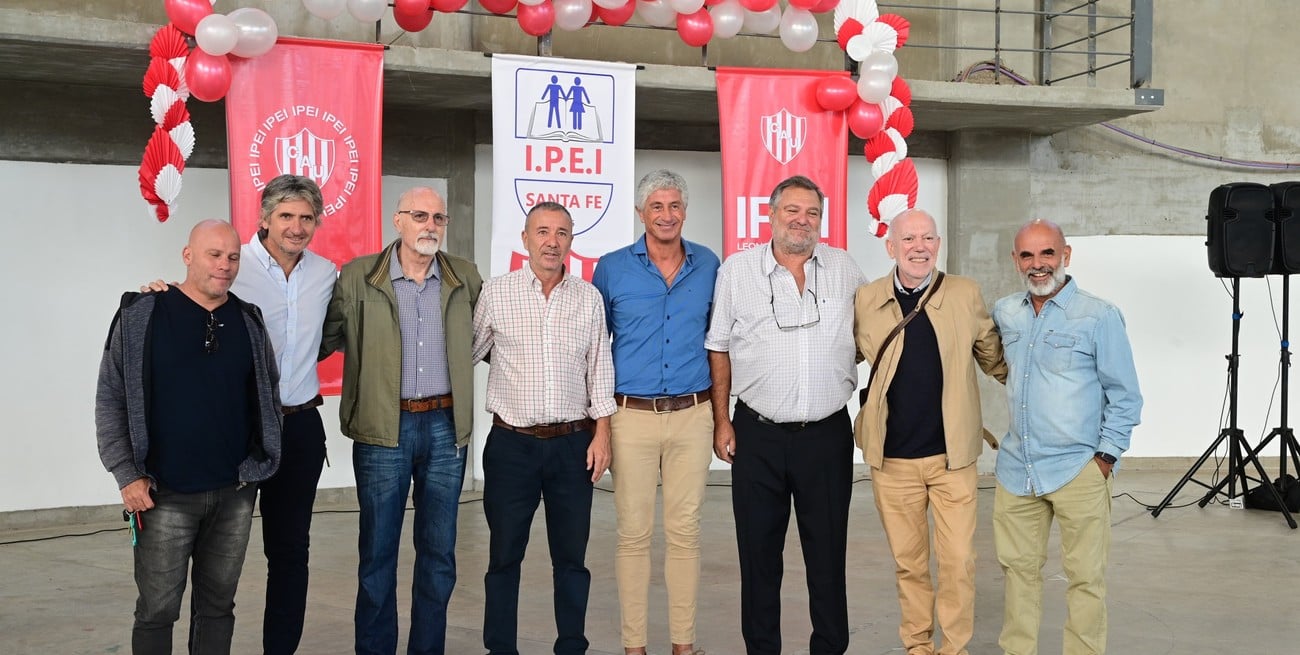 Unión inauguró nuevas aulas en el IPEI y reafirmó su apuesta por la educación