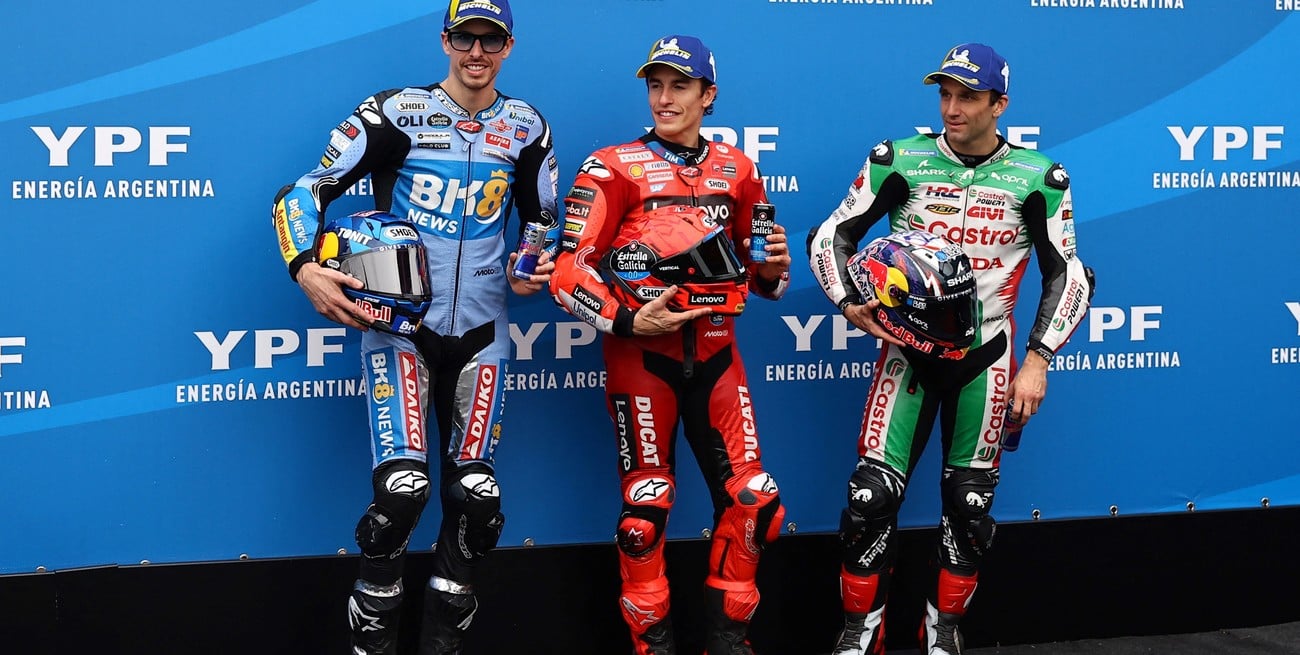 MotoGP en Argentina: clasificación, horario y cómo verlo