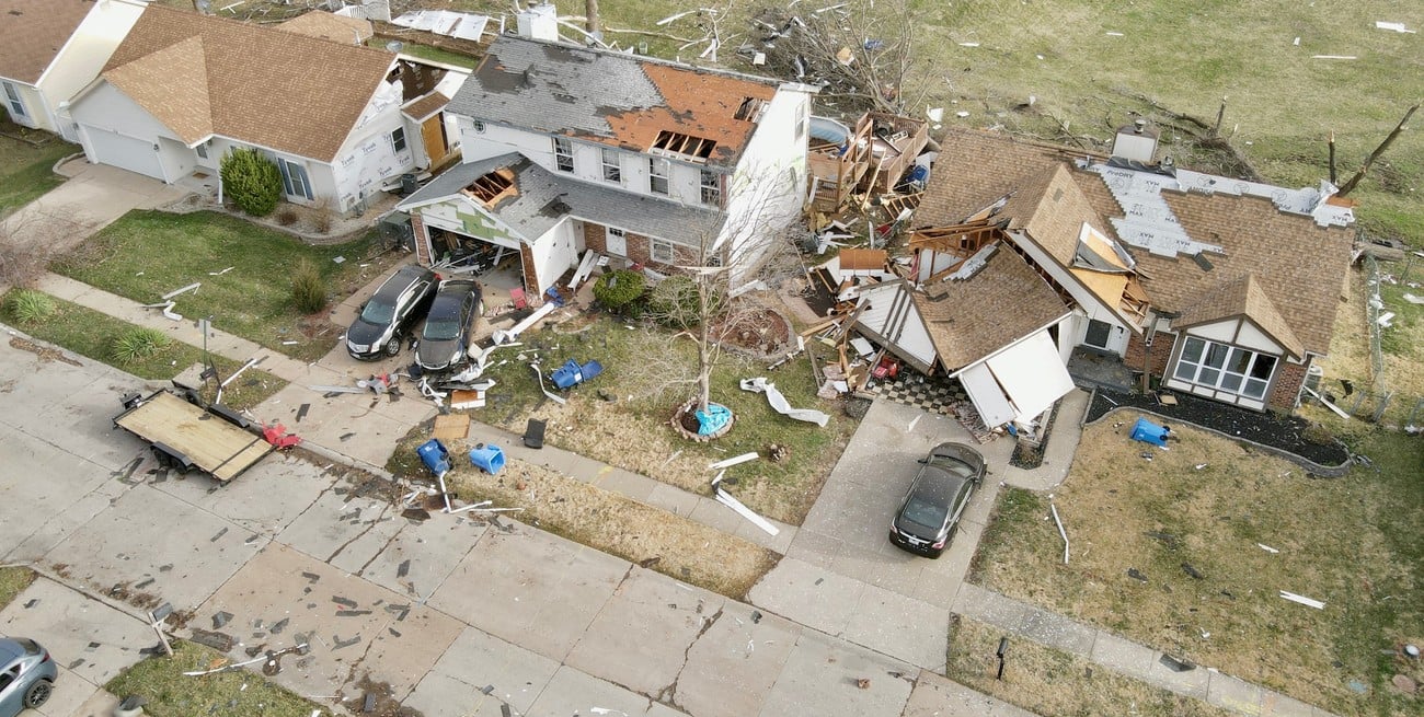 Una serie de tornados deja al menos 11 muertos en Missouri
