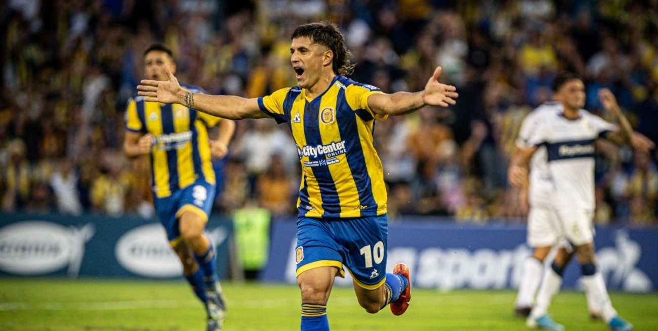 Rosario Central venció a Gimnasia y es líder de su zona