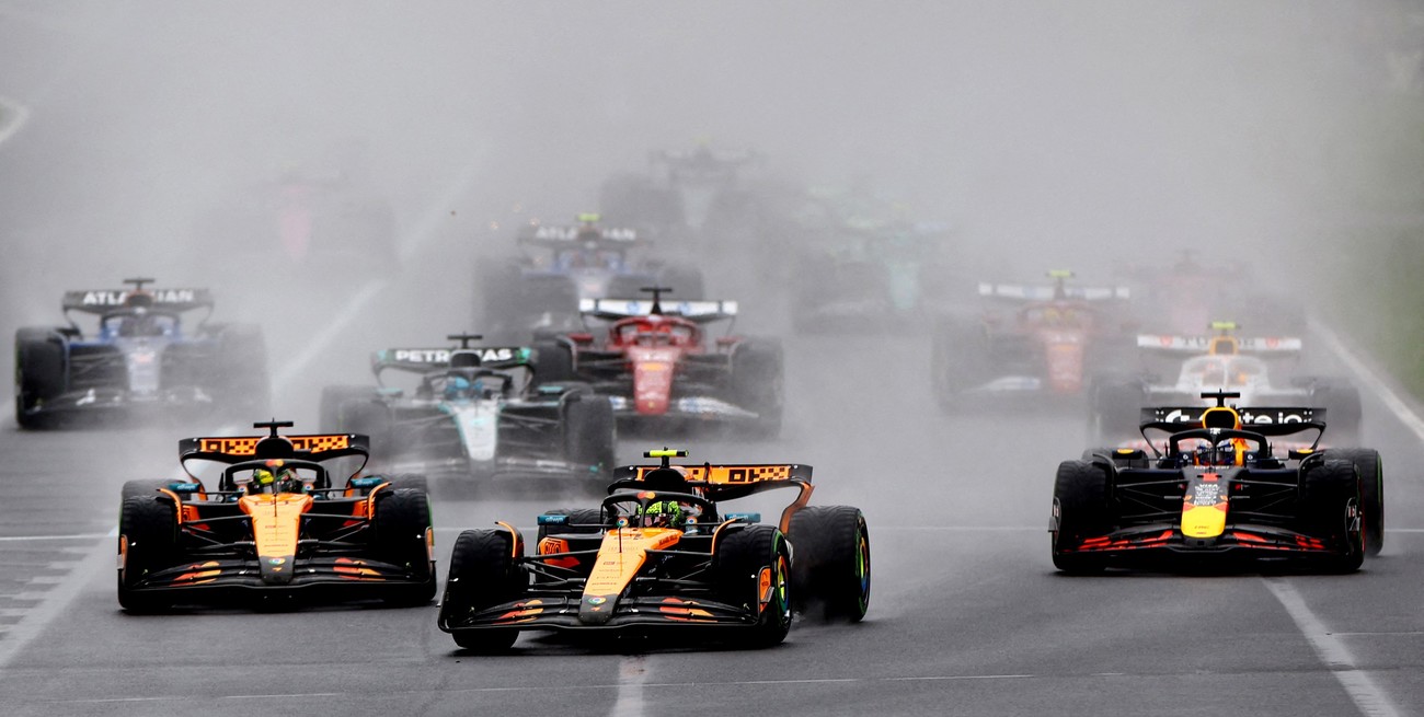 Lando Norris se llevó un caótico GP de Australia y el accidente de Doohan favorece a Colapinto