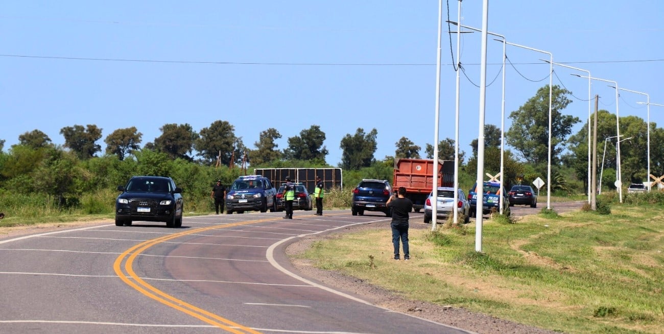 San Cristóbal: investigan la aparición de un cuerpo calcinado al costado de la ruta