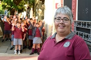 Yanina Primón, directora de la escuela primaria del IES.