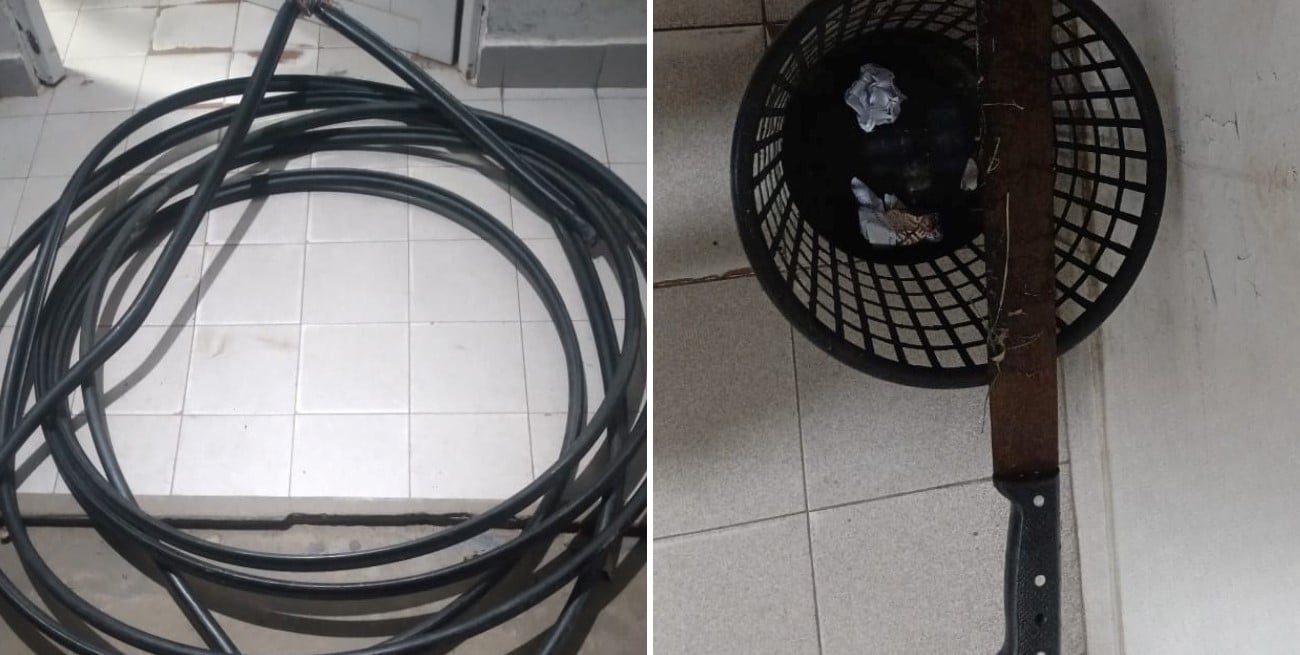 Colastiné Norte: lo atraparon robando cables y atacó a la policía
