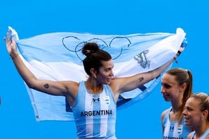 Agustina Albertario anunció su salida de Las Leonas. Crédito: REUTER.