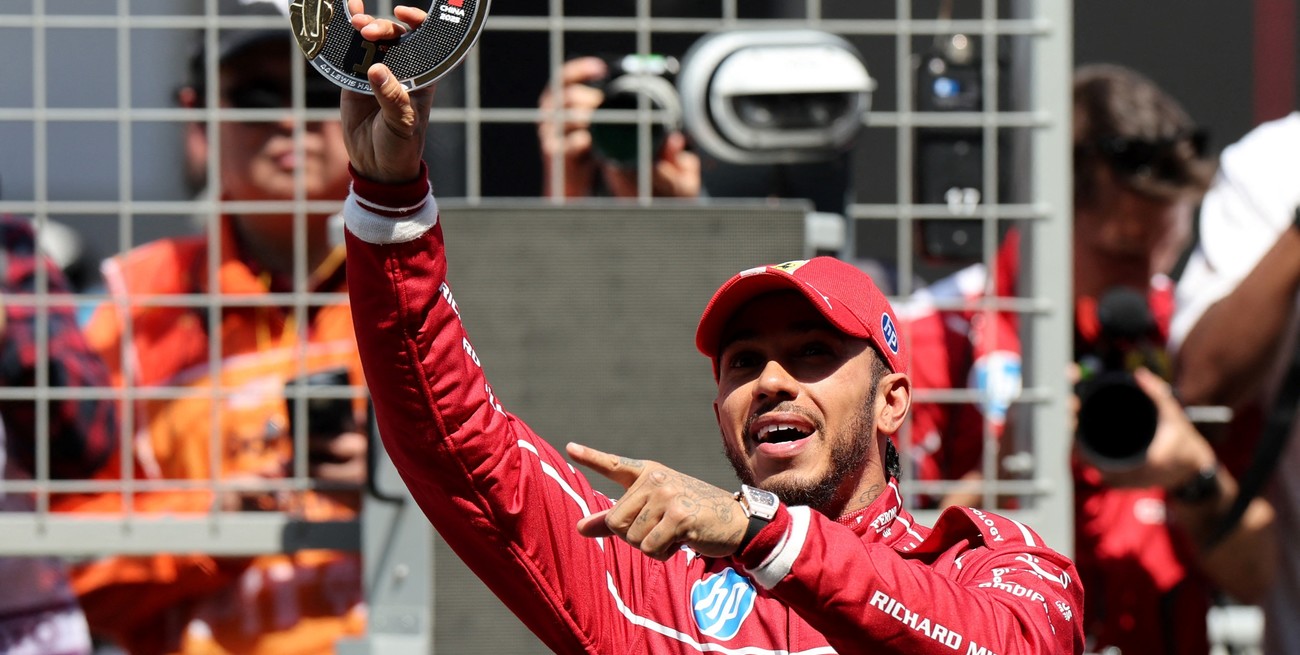 Hamilton suma su primera victoria con Ferrari en el sprint de China