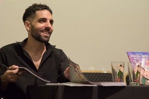 En Universo Retro, Sebastián Rizzo publicó el tomo final de “Infancia retro: Jugando a ser Héroes”. Foto: Gentileza