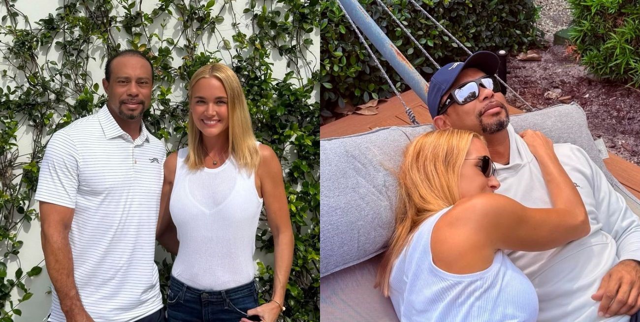 Tiger Woods y Vanessa Trump confirmaron su romance