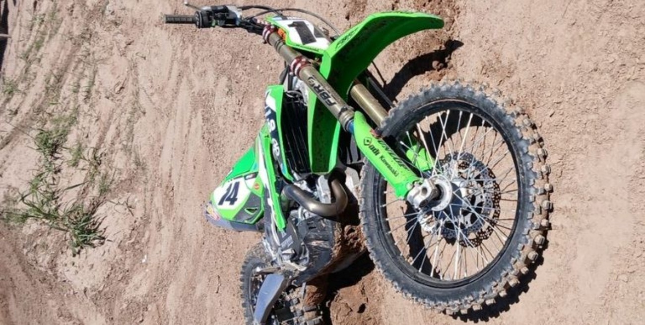 Un joven de Venado Tuerto se accidentó en competencia de motocross y está internado