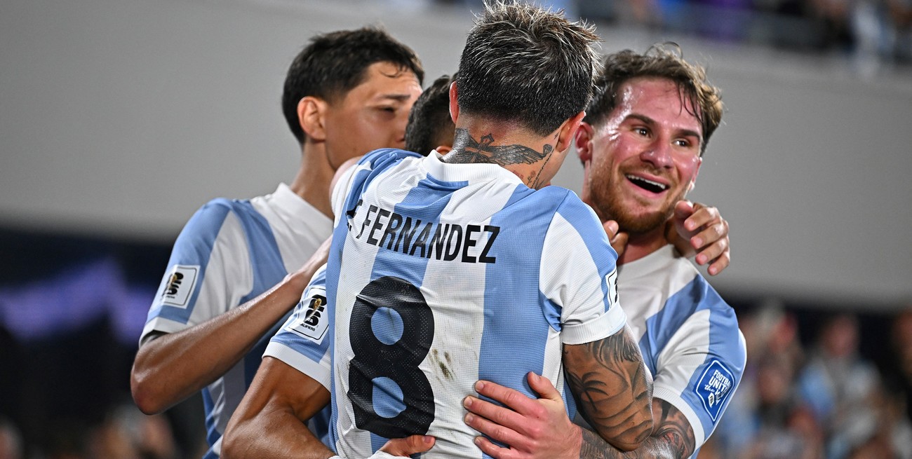 Reviví los cuatro goles de Argentina sobre Brasil