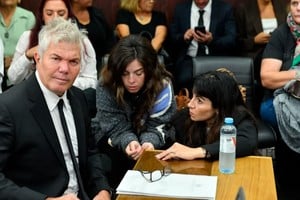 Fernando Burlando, representante legal de Dalma y Gianinna Maradona. Foto: NA.