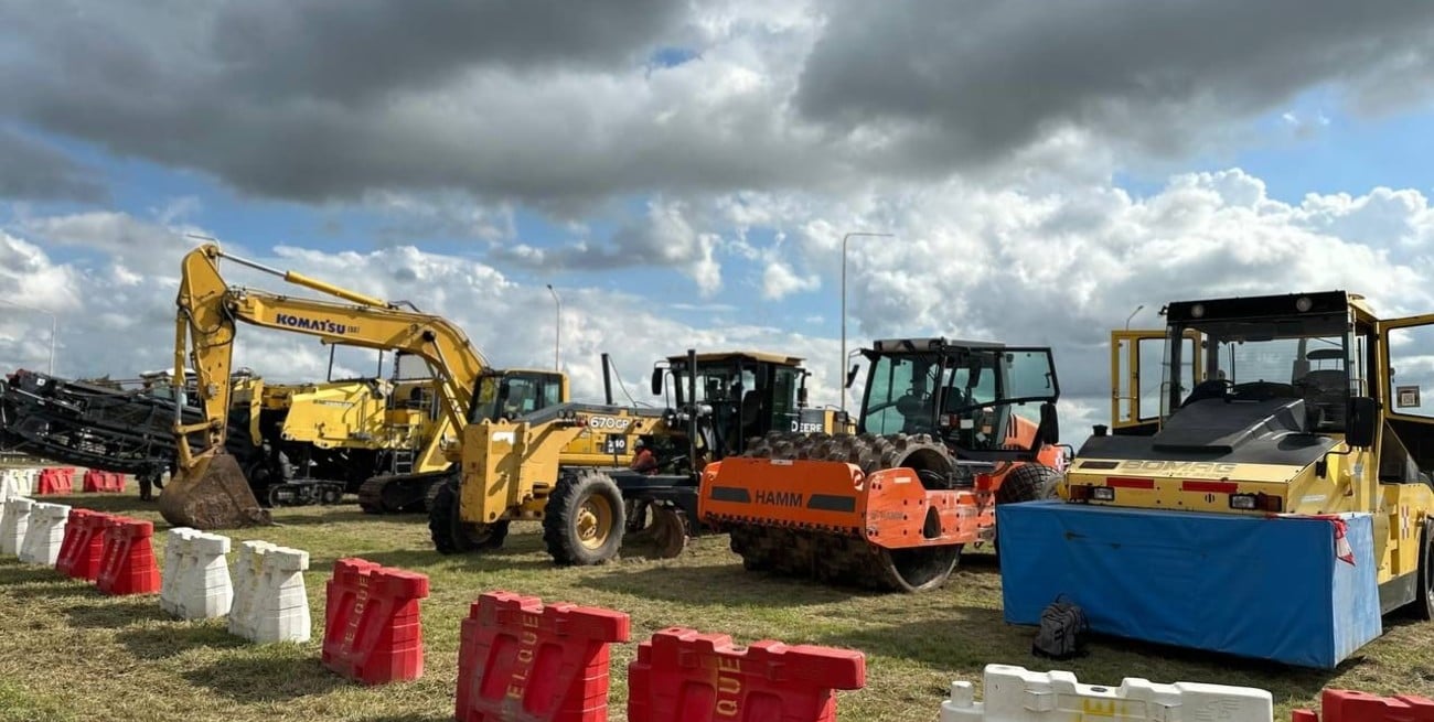 Se firmó el acta de inicio de obras para dos rotondas en Ruta 13 y un tramo entre Carlos Pellegrini y San Jorge