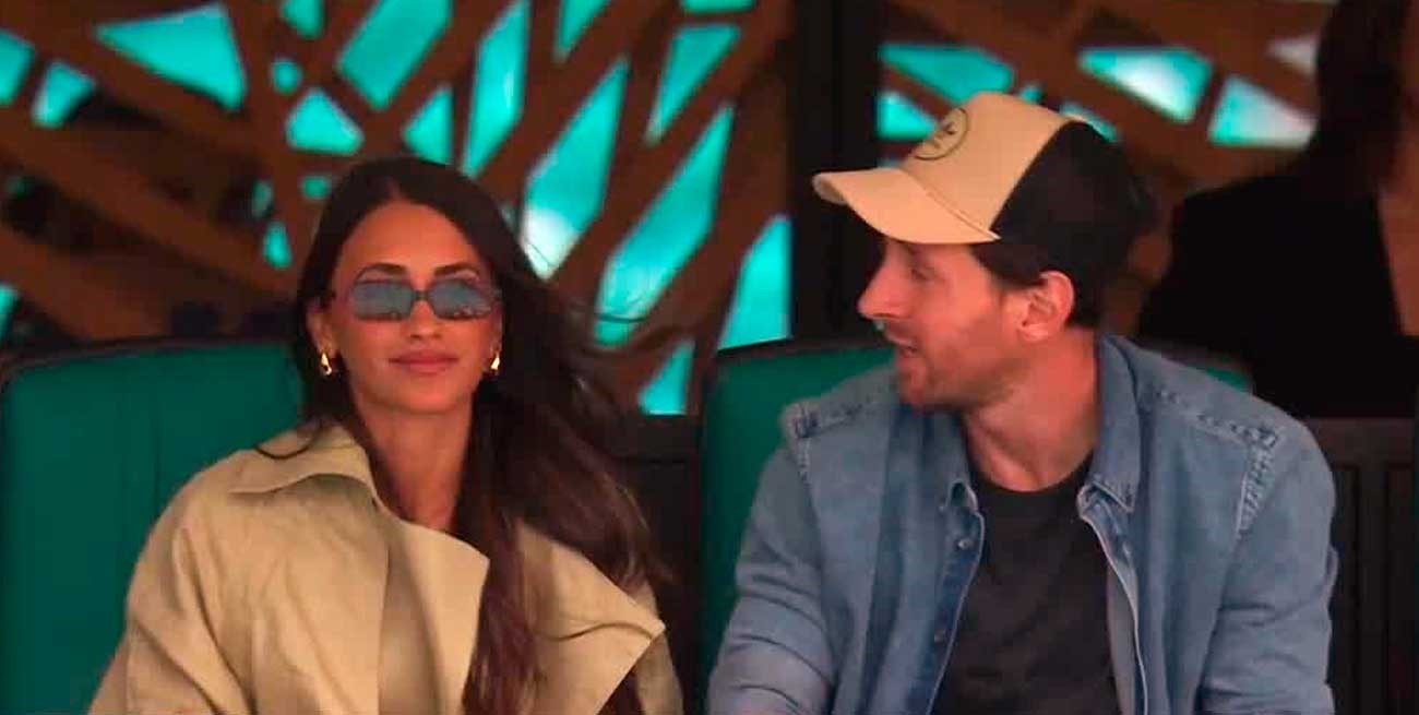 Messi viral: espectador de lujo en el Miami Open