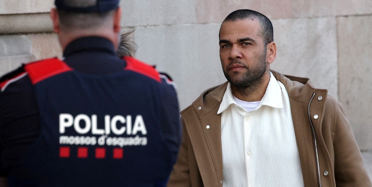 Dani Alves fue absuelto del delito de agresión sexual