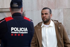 Dani Alves fue absuelto del delito de agresión sexual. Crédito: REUTER.